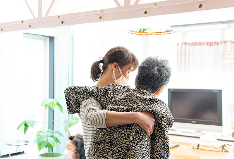 ご利用者様を自宅へお送りします